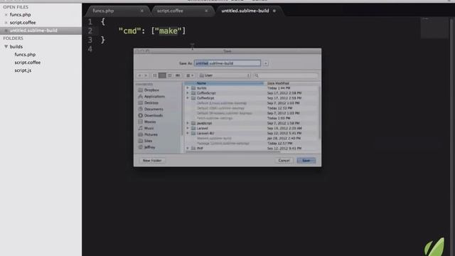 Sublime Text 2 tutorial part 32: Custom Builds смотреть онлайн