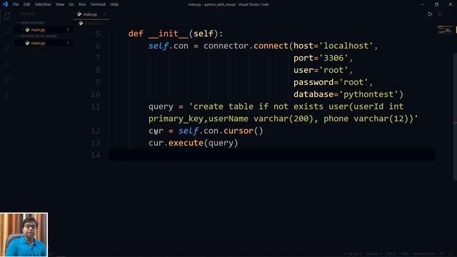Creating Table using Python Program | Python with MySql #2 смотреть онлайн