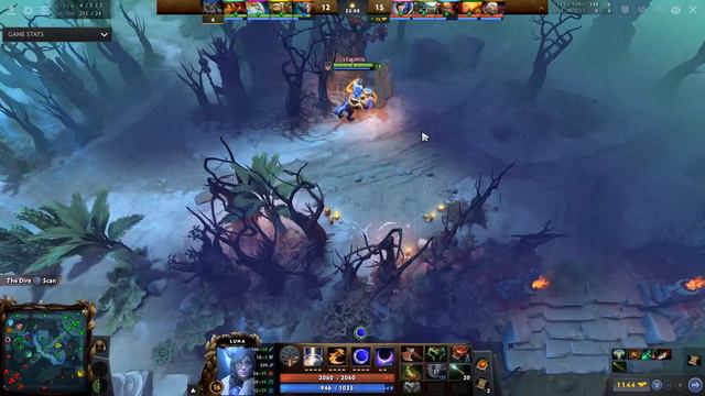 Luna Safe Lane Gameplay - Patch 7.26c (Dota 2 Gameplay) смотреть онлайн