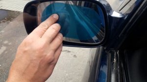 Пленка антидождь на зеркала авто.обзор и отзыв.