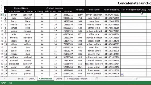 Concatenate Excel (Additional Tips & Tricks) with Practical Examples смотреть онлайн