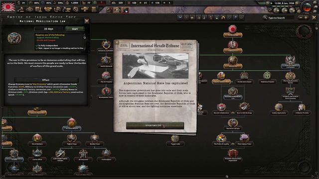 Tumultuous Gains And Losses! Hoi4 Kaiserredux: Empire Of Japan (Military Centralism) #2 смотреть онлайн