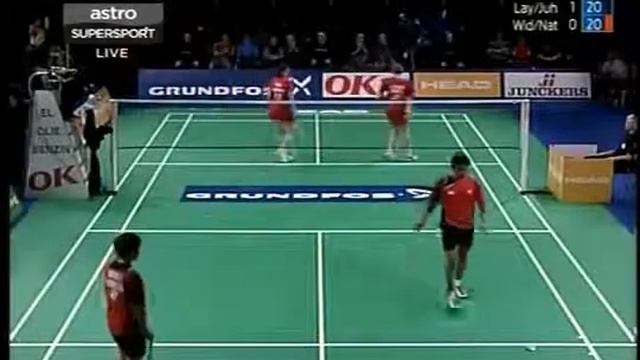 Copenhagen Masters 2009 XD Thomas Laybourn & Rytter Juhl vs Nova Widianto & Lilyana Natsir 5 5 смотреть онлайн