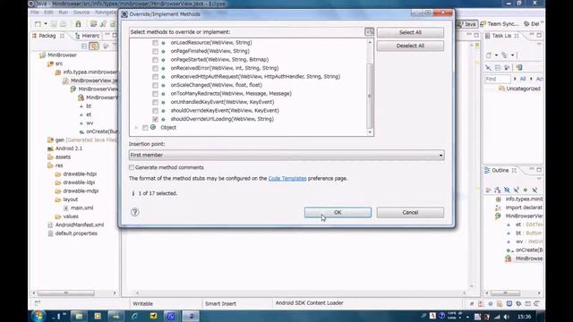 Create sample application on Android. смотреть онлайн