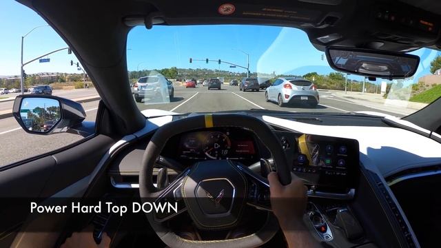 2021 Chevrolet Corvette Convertible Z51 POV Test Drive (3D Audio)(ASMR) смотреть онлайн