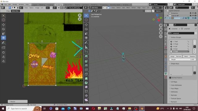 TUTOR RETEXTURE SKIN GTA DI BLENDER [UV MAPPING] смотреть онлайн