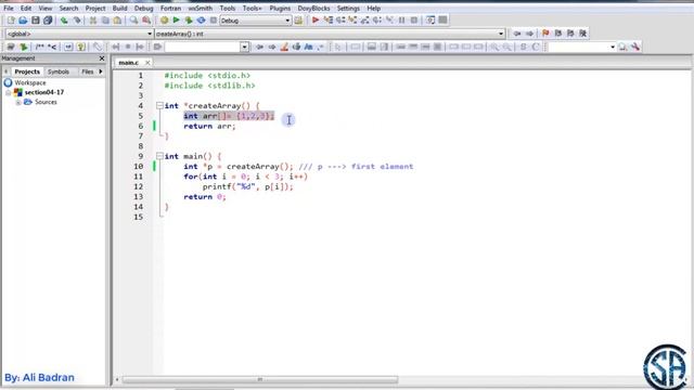 C Programming Example: Pointer returning an array || Must Watch - English смотреть онлайн