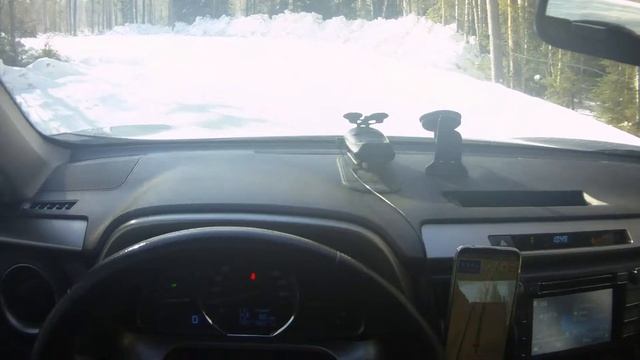 Итог замера среднего расхода топлива по трассе на RAV4-4 с двигателем 2.5. Окончание. смотреть онлайн