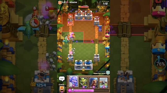 Перегрелась батарея :-/ снова режим 2х2 (Clash Royale) смотреть онлайн