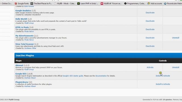 Upgrade Plugin Library from MyBB 1.6 to 1.8 смотреть онлайн