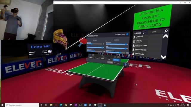 ELEVEN TABLE TENNIS VR : free coaching (2) смотреть онлайн
