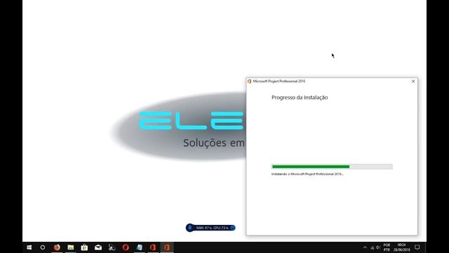 Instalção Do Pacote Office 2016 (Word, Excel, PowerPoint, Visio, Project )