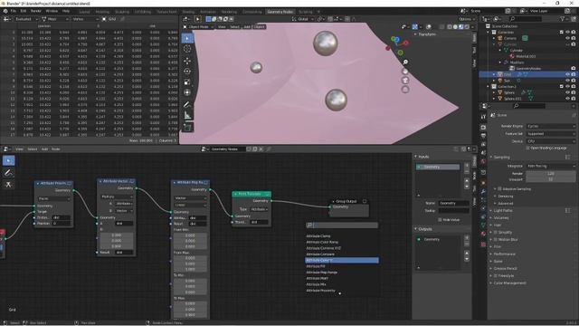 Distance field node, Blender смотреть онлайн
