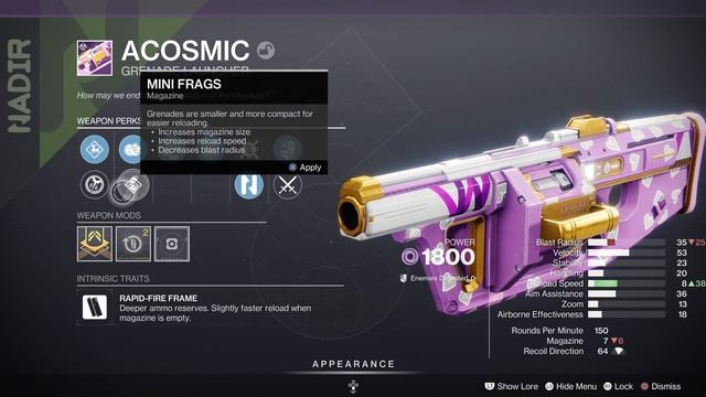 Destiny 2 Festival of Lost Witch Get Acosmic Launcher with Repulsor Brace or Destabilizing Rounds смотреть онлайн
