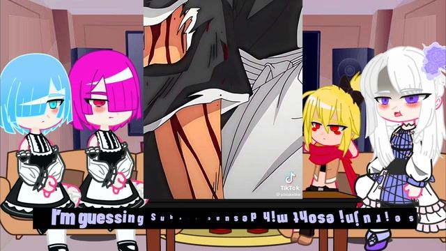 Rezero Reacts To Subaru As Aizen Sosuke ||from Bleach||2/?