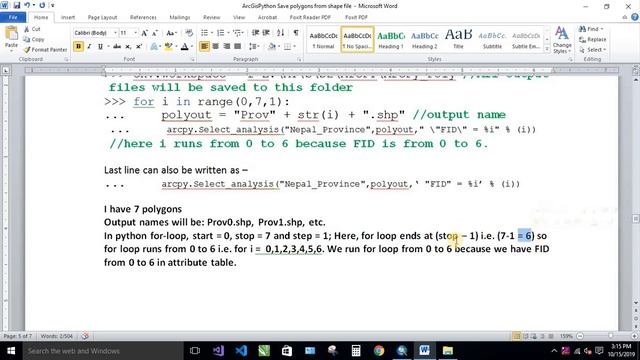 [PYTHON IN ARC GIS #8] Save all polygons separately from a shape file with multiple polygon | ARCPY смотреть онлайн
