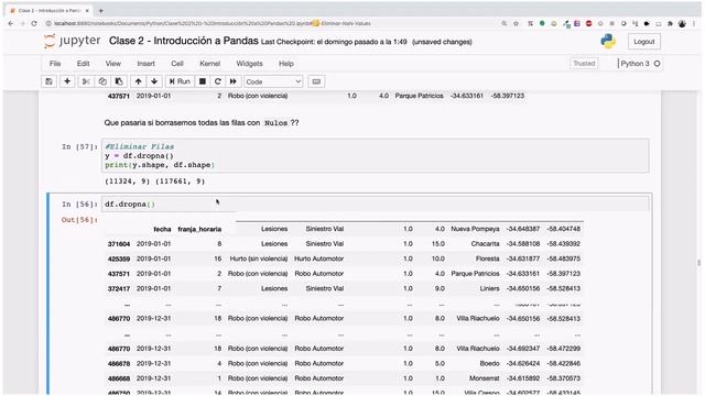 Estadística I - Python: Pandas (Clase 3) смотреть онлайн