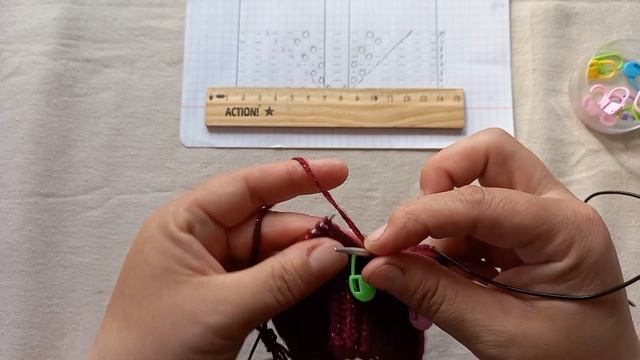 Весна, аромат Сакуры... Мк по женским носочкам с круглой пяткой "Веточка Сакуры ". 1.ЧАСТЬ. смотреть онлайн