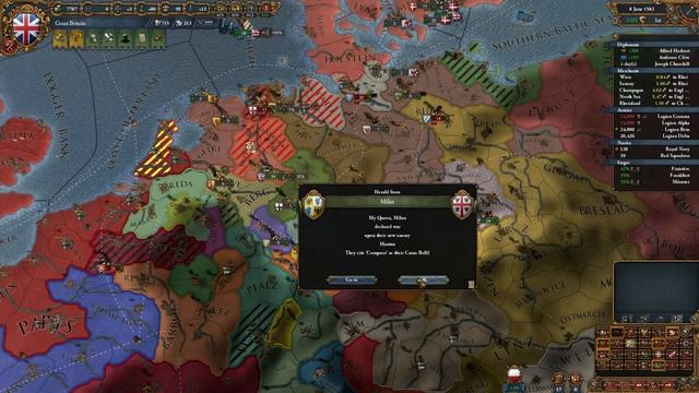 Europa Universalis IV Let's Play Common Sense as England 60 смотреть онлайн