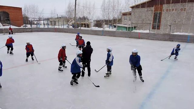 Хоккей в Сыбайкасах (Моргаушский р-н Чувашия) смотреть онлайн