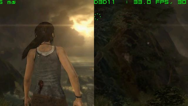 Tomb Raider 2013 (Intel HD 4600) - DX9 vs DX11 Benchmark смотреть онлайн