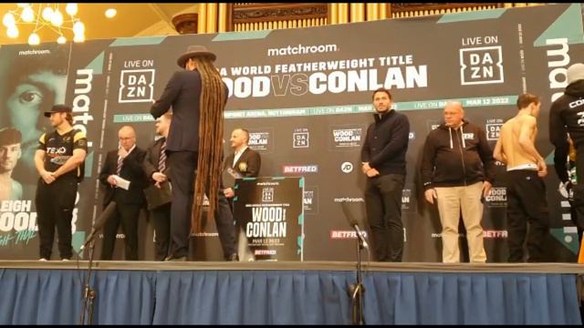 FULL WEIGH IN: LEIGH WOOD VS MICHAEL CONLAN AND UNDERCARD - NOTTINGHAM смотреть онлайн