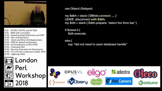 LPW 2018: Lightning Talk - "Delay or Delegate" - Elizabeth Mattijsen смотреть онлайн