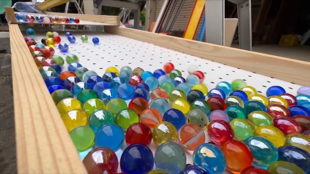 Marble Run ☆ HABA Slope & Handmade Wooden DIY & Marble & Wooden Ball Slider & PVC Pipe Tunnel смотреть онлайн