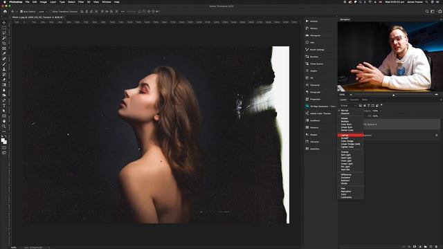 How to Create a Damaged Scratch Film Look to Your Photos In Photoshop смотреть онлайн