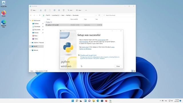 how to install python 3.10.5 on windows 11 смотреть онлайн