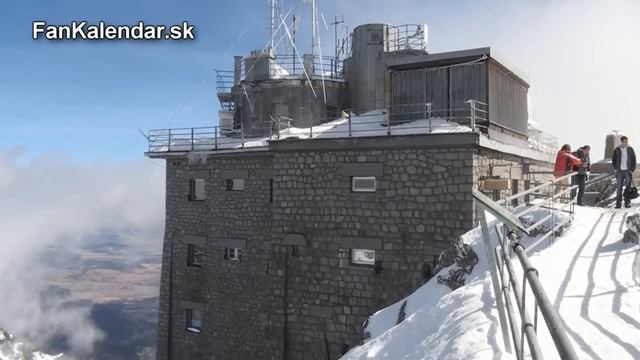 Lomnicky Štít, Vysoké Tatry, Slovensko - (test Sony HDR-CX305) смотреть онлайн