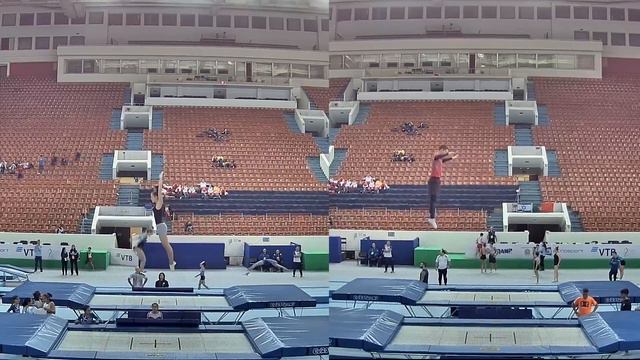 Trampoline Gymnastics World Age Group Competitions 2018, Saint-Petersburg, Russia смотреть онлайн