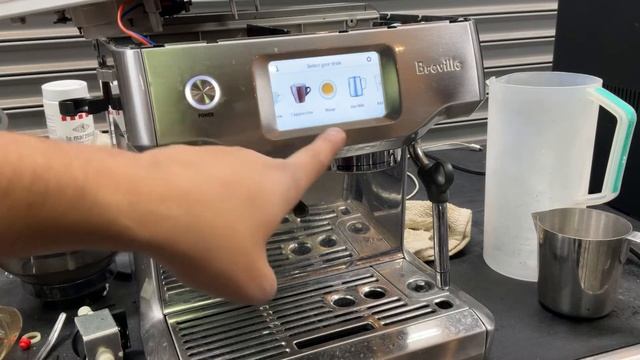 No water coming out - Breville barista express touch - 5439A test смотреть онлайн
