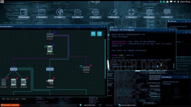 Grey Hack Police Mission: - (How to Find the Hacker) смотреть онлайн