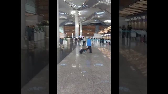 Аэропорт в Турции занимает второе место в мире по количеству обслуживаемых рейсов. смотреть онлайн