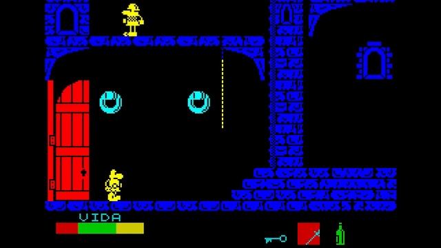 Sir Fred. ZX Spectrum. Полный разбор и прохождение смотреть онлайн
