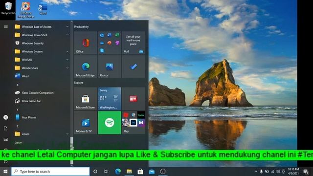 Cara Mengganti Tema Microsoft Word 2010 atau 2019 смотреть онлайн