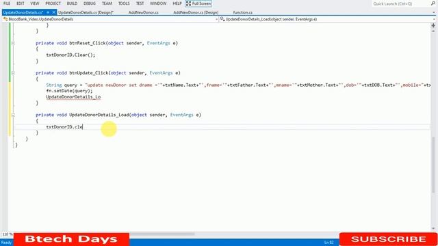 Blood Bank Management System in Csharp (C#, Visual Studio, MsSQL Server) Complete Project смотреть онлайн