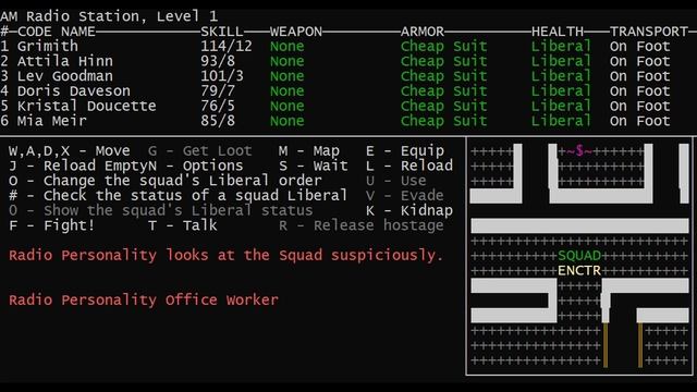 LGWI - Liberal Crime Squad v4.12.49 // 23 смотреть онлайн