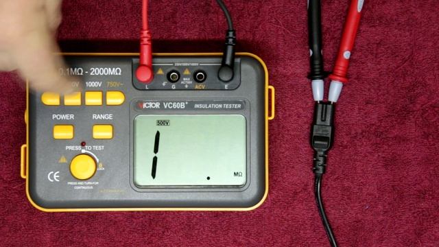 Episode 72 Victor VC60b+ Insulation Resistance Tester смотреть онлайн