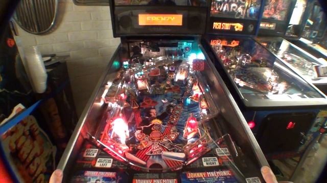 Johnny Mnemonic Pinball Machine I Am The Powerdown Master, apparently!!! смотреть онлайн