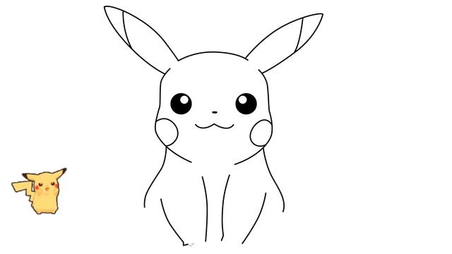 How To Draw Pikachu | Pokemon - Easy Step By Step Tutorial смотреть онлайн