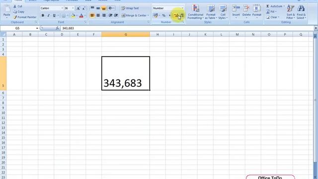 How to decrease and increase decimal places? | Excel 2007 смотреть онлайн