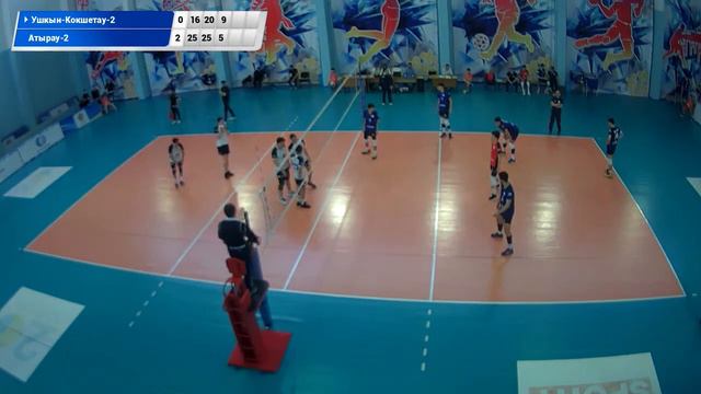 Ушкын-Кокшетау-2 - Атырау-2.Волейбол|Высшая лига|Мужчины|5 тур|Усть-Каменогорск смотреть онлайн