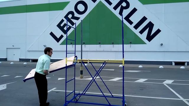 Вышка тура (строительные леса) PROFI ULT 60 - сборка смотреть онлайн