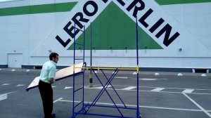 Вышка тура (строительные леса) PROFI ULT 60 - сборка