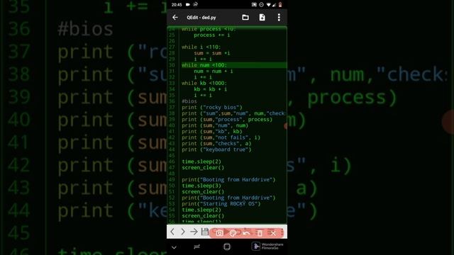 Creating an os in python REVIEW part 1 смотреть онлайн