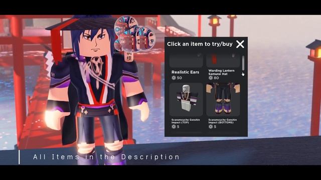 Roblox Scaramouche Cosplay: Genshin Impact Cosplay смотреть онлайн