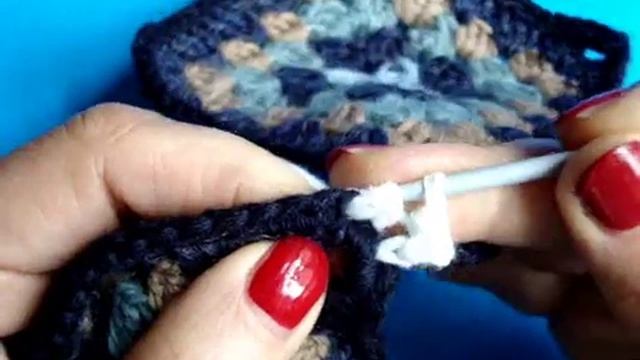Вязание крючком Урок 237 Соединение мотивов Crochet joining смотреть онлайн