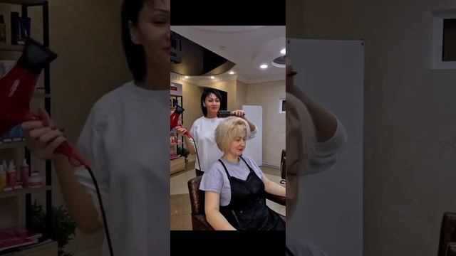 как проходит мытьё головы и укладка в студии Ilove ❤️